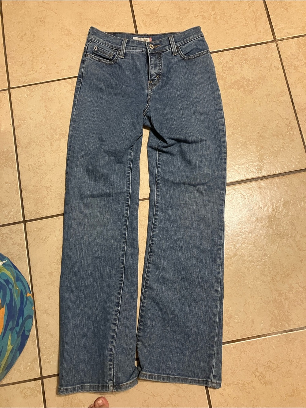 Levi's Women's Wide Leg Blue Denim Jeans